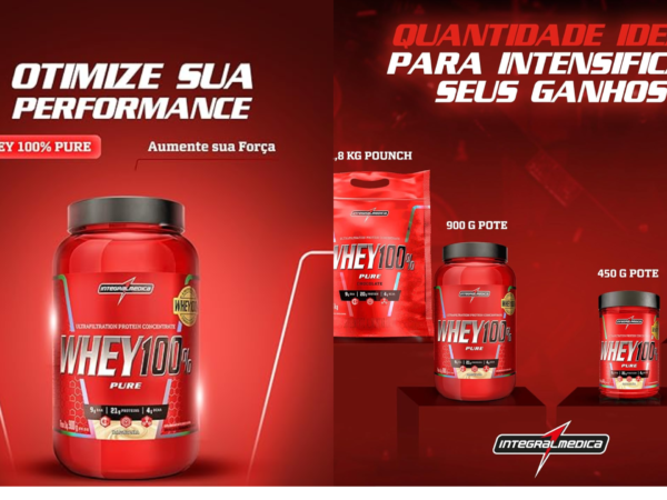 Whey Protein Integralmedica 100% Pure Baunilha Vale a Pena